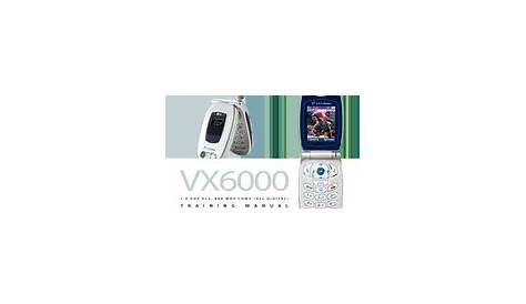 Lg VX6000 Manuals | ManualsLib