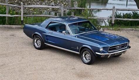 ford mustang 1967 blue