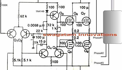 3 phase frequency converter circuit diagram