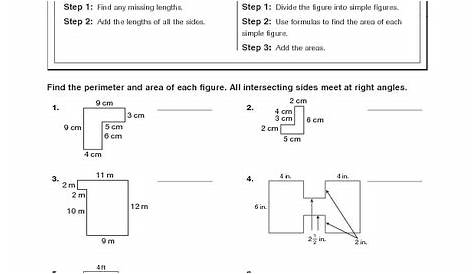 Finding Area Of Irregular Shapes 4th Grade Worksheet - area of