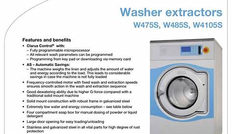 Electrolux Washer Owners Manual Pdf / Electrolux Washing Machine Manual