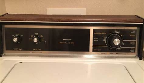 Kenmore washer model 110.92273800