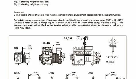 copeland semi hermetic compressor diagram