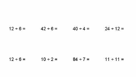 division practice worksheets 5th grade