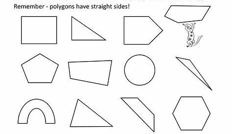 Image result for free printable geometry pages for grade 2 | Shapes