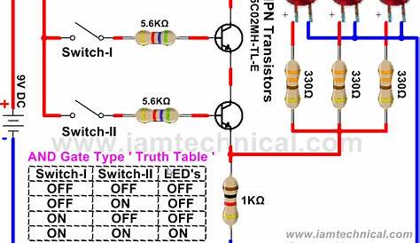 and gate transistor schematic