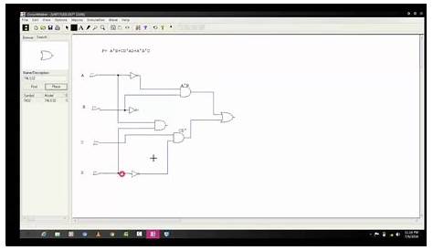 Logic Circuit diagram using circuit maker - YouTube