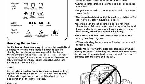 Kenmore Elite Automatic Washer User Manual, Page: 2