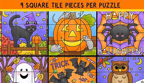 halloween puzzles printable