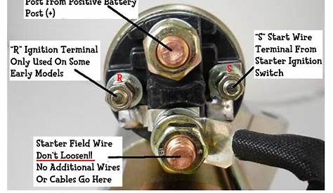 Gm Starter Wiring Diagram Schematic