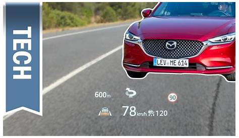 Head-up-Display im neuen Mazda6 im Detail: Active Driving Display im