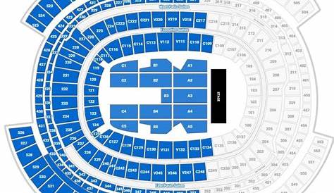 Sofi Stadium Seating Chart Concert - Stadium Seating Chart