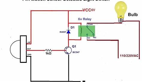 light sensor switch circuit