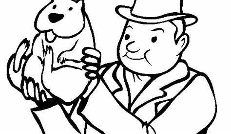 Groundhog Coloring Pages - Best Coloring Pages For Kids