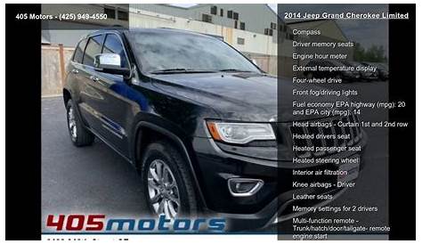 2014 Jeep Grand Cherokee Limited - YouTube