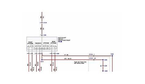 ford power seat wiring diagram