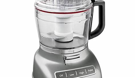 KitchenAid KFP1133CU Contour Silver 11 Cup Food Processor with