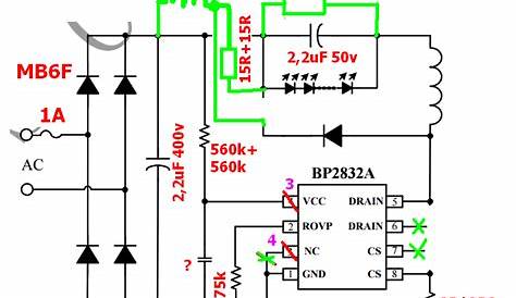 30 watt led bulb circuit diagram