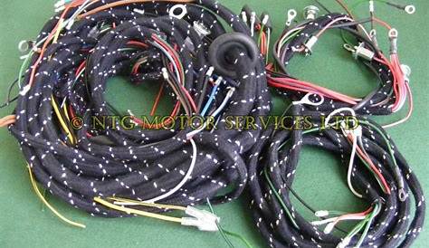 braided wiring loom