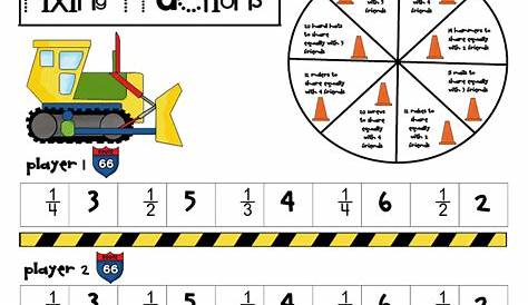 Lory's Page: Fractions | Math fraction activities, Homeschool math