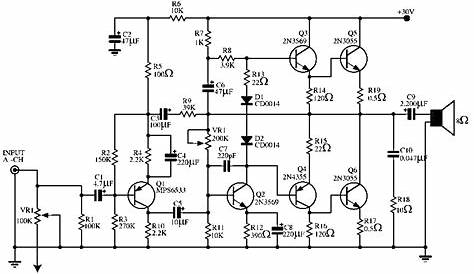 current amplifier circuit diagram