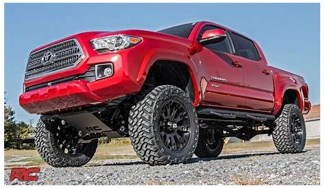 2017 Toyota Tacoma TRD Sport Rough Country Off-Road Edition (Red