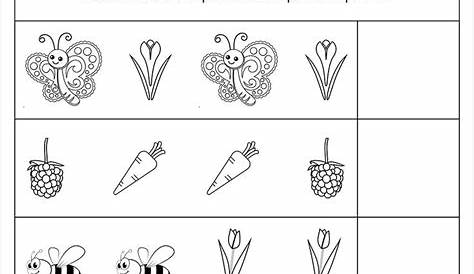 printable worksheets for kindergarteners