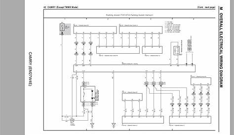 toyota camry 2005 electrical wiring diagram