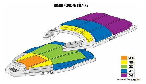 Baltimore The Hippodrome Theatre Seating Chart
