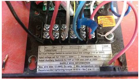 Help wiring a GE DC Electric Motor