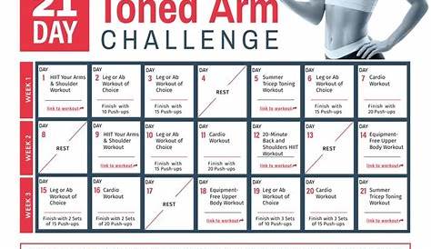 tunde arm challenge printable