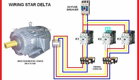 Star Delta Motor Connection Diagram