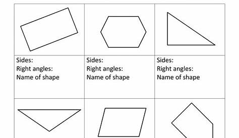 geometry 3rd grade worksheet