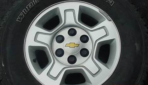 Factory Aluminum 17 inch Wheels from 09 Chevy Silverado - for Sale in
