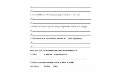 13 Best Images of Vocabulary Practice Worksheets - 3rd Grade Reading