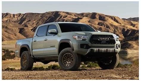 2022 Toyota Tacoma TRD Pro And Trail Edition Bring Off-Road Upgrades