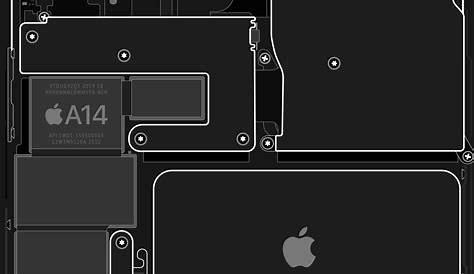 Iphone Xs Max Schematic Wallpaper