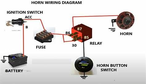 2000 jimmy horn wiring circuit diagram