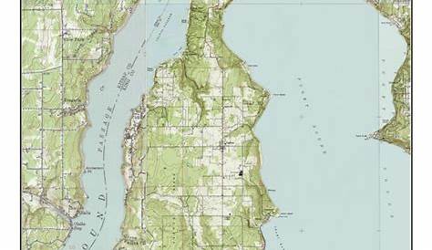 map of vashon island and boat launches