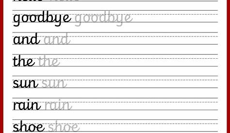 Cursive Practice Printables Free - PRINTABLE TEMPLATES