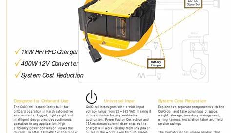 QuiQ-dci-data-sheet.pdf | Battery Charger | Direct Current | Free 30