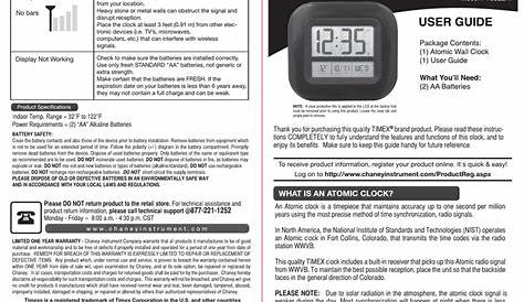 timex 1440 instruction manual