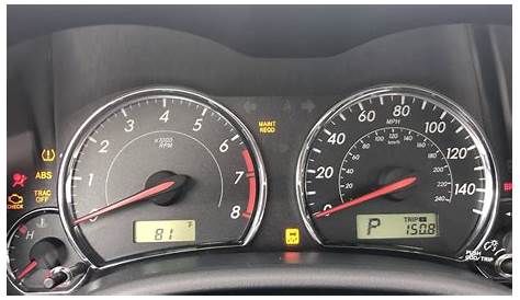 2009 Toyota Corolla - Maintenance requires light reset procedure - YouTube