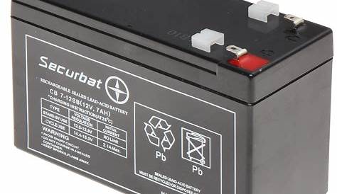 BATTERY 12V/7AH-SB - Battery Capacity up to 9Ah - Delta