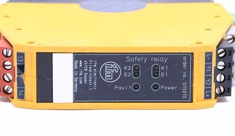 IFM G1501S SAFETY RELAY | Premier Equipment Solutions, Inc.