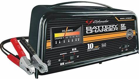Schumacher 10 Amp Fully Automatic/Manual Charger - Walmart.com
