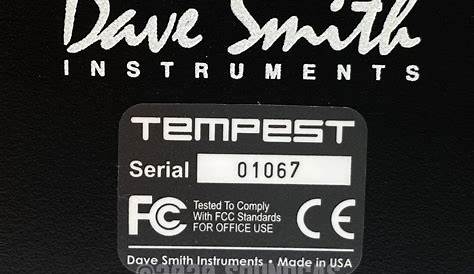 Dave Smith Tempest Drum Machine FOR SALE - Soundgas