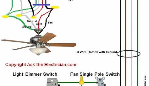 fan with light wiring diagram