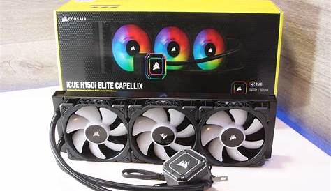 corsair h150i elite capellix manual