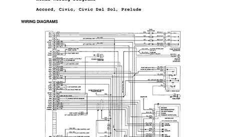 93 honda prelude wiring diagram